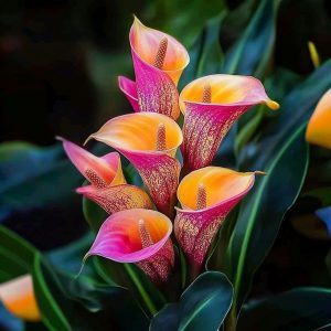 Калла Оникс купить по цене от 450р. в интернет-магазине «Посадика» с доставкой почтой в в Муравленкое и по всей России – [изображение №1].